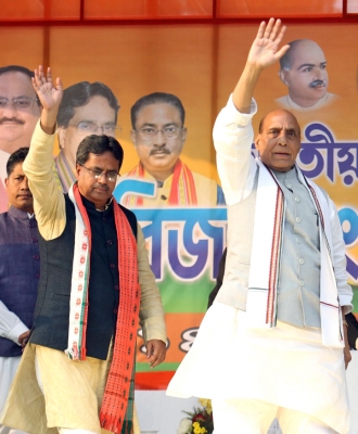  Only Bjp Has The Will, Ability To Provide Good Governance: Rajnath Singh-TeluguStop.com