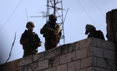  Palestinian Killed By Israeli Soldiers Near West Bank Village-TeluguStop.com