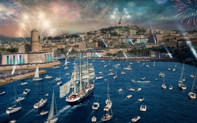  Paris 2024 Olympic Torch Relay To Begin In Marseille-TeluguStop.com