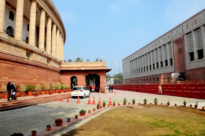  Parliament Adjourned Till 2 P.m. Amid Chaos Over Adani-hindenburg Issue-TeluguStop.com