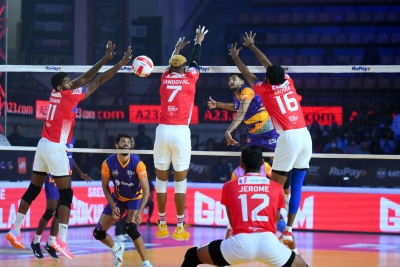  Prime Volleyball League: Calicut Heroes Come Back To Pick Stunning Win Over Mumb-TeluguStop.com