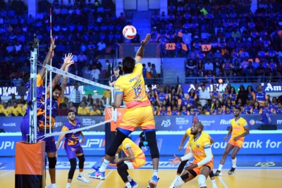  Pvl: Chennai Blitz Hope To Get Back To Winning Ways Against The Ahmedabad Defend-TeluguStop.com