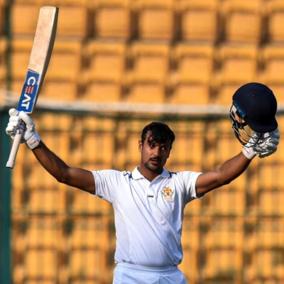 Ranji Trophy Semifinal, Day 2: Agarwal’s Double Ton Puts Karnataka In Cont Ranji Trophy Semifinal, Day 2: Agarwal’s Double Ton Puts Karnataka In Cont-TeluguStop.com