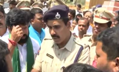  Tension At Ranga Reddy District Abdullahpur Met Ps-TeluguStop.com