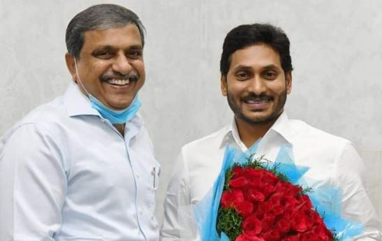  Advisor Sajjala Met With Ap Cm Jagan..!-TeluguStop.com