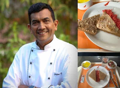  Sanjeev Kapoor Hits Out At Air India Over Unsatisfactory Flight Meals-TeluguStop.com