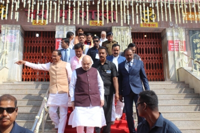  Shah Seeks Kol Community’s Support In Mp Assembly Polls-TeluguStop.com