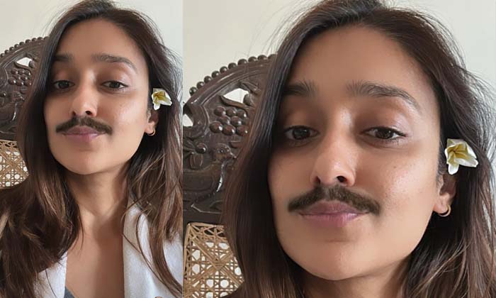  Ileana, Who Has Grown A Mustache With A Flower In Her Ear.. Trolls Saying That S-TeluguStop.com