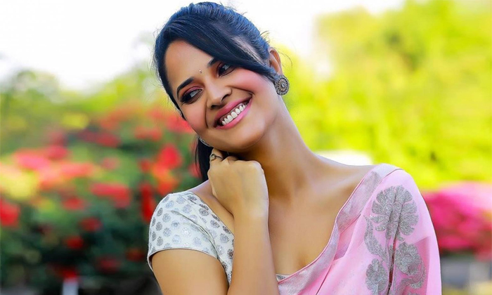  Star Anchor Anasuya Stunning Photoshoot In Multi Color Dress ,anasuya Bharadwaj-TeluguStop.com