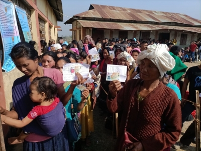  Tripura Polls: Over 51% Turnout Till 1 P.m.-TeluguStop.com