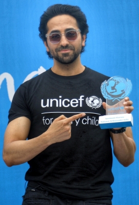  Unicef Names Ayushmann As Its National Ambassador For Child Rights-TeluguStop.com