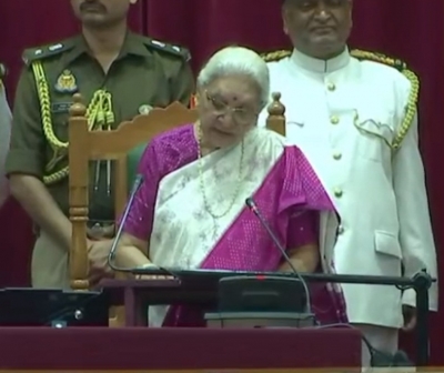 Up Governor’s Address Lost In Opposition Din Up Governor’s Address Lost In Opposition Din-TeluguStop.com