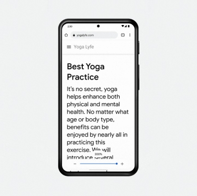 Users Can Now Increase Font Size To 300% On Chrome For Android Users Can Now Increase Font Size To 300% On Chrome For Android-TeluguStop.com