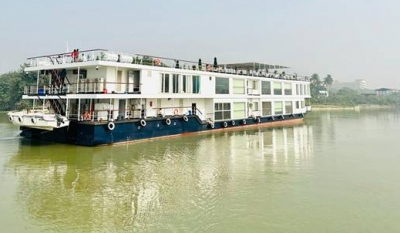  World’s Longest River Cruise Ganga Vilas Enters Assam-TeluguStop.com