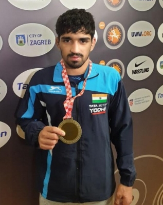  Wrestling: Aman Sehrawat Wins Bronze Medal At Zagreb Open Ranking Series-TeluguStop.com