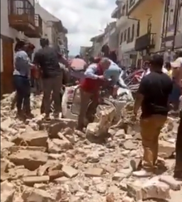  15 Killed As 6.7-magnitude Quake Jolts Ecuador-TeluguStop.com