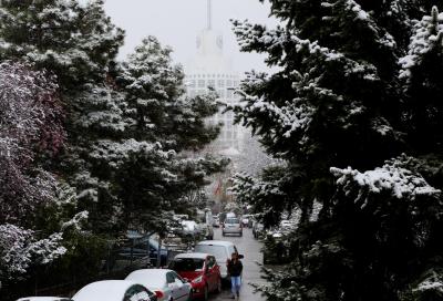  54 Vehicles Collide In Turkey Amid Snowfall-TeluguStop.com