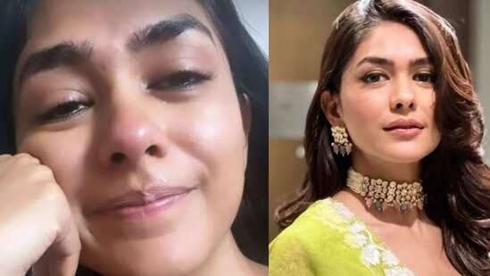  Mrunal Thakur Opens Up About Her Teary-eyed Instagram Post, Here’s What Sh-TeluguStop.com