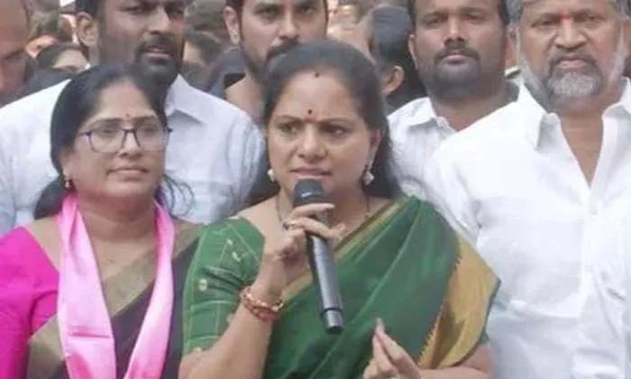 Telugu Brs Mlc Kavita, Ed, Kavita, Telangana-Politics