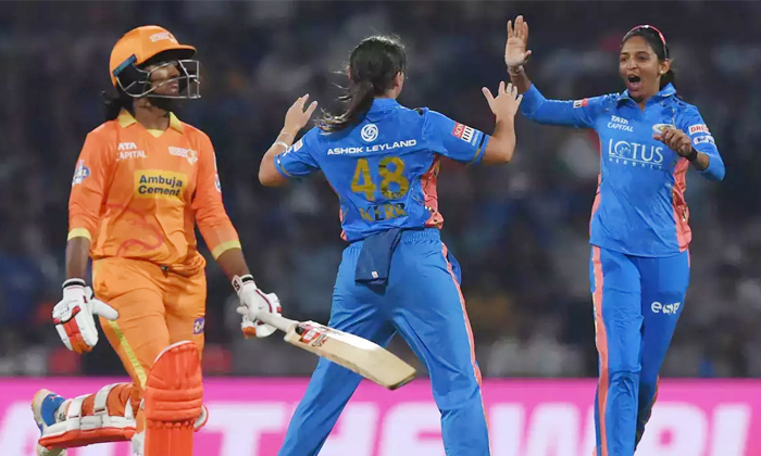  Mi Only Team To Fastest Run Chase And Biggest Win In Wpl And Ipl Details, Mi ,f-TeluguStop.com