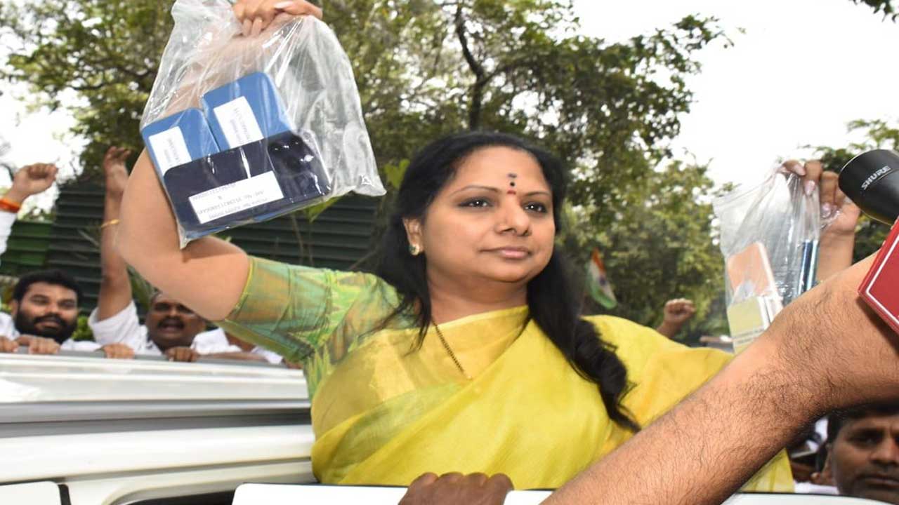  Delhi Liquor Scam: Mlc Kavitha Presents ‘proof’ Against Ed’s C-TeluguStop.com