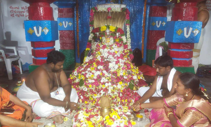  Pillalamarri Sri Chennakesava Swamy Temple Brahmotsavam Completed,sri Chennakesa-TeluguStop.com