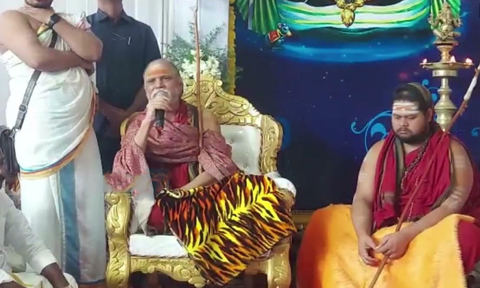  Swarupanandendra Saraswati Swamy Started Udayasthamana Seva At Kanipakam Temple-TeluguStop.com