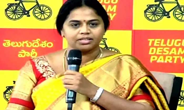  Panchumurthy Anuradha Nominated As Tdp Mlc Candidate-TeluguStop.com