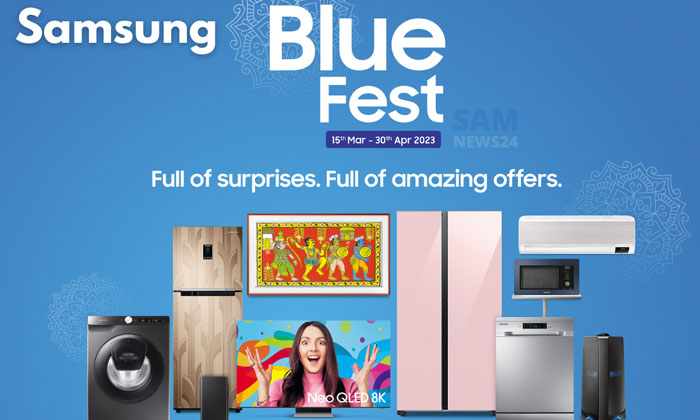 Telugu Samsung, Blue Fest, Cashback, Discount, Latest, Offers-Latest News - Telu