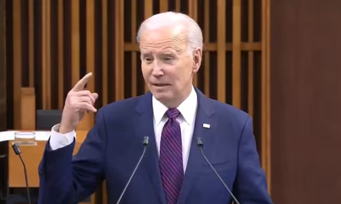  Us President Joe Biden Mistook Canada For China At Canadian Parliament , China,-TeluguStop.com