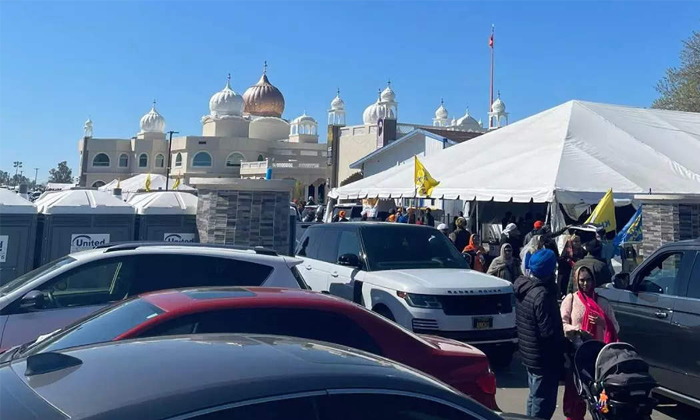 Telugu America, Amritpal Singh, Calinia, Countybradsha, Gurudwara, Gurudwara Sah