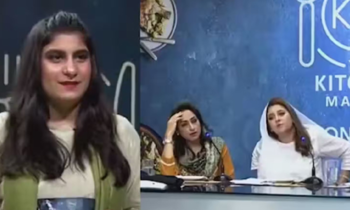  Woman On Pakistani Cooking Show Brings Restaurant-cooked Biryani For Judges To T-TeluguStop.com