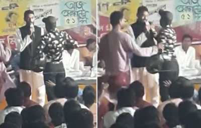  Aisf Legislator Naushad Siddique Assaulted At Da Agitation Site-TeluguStop.com