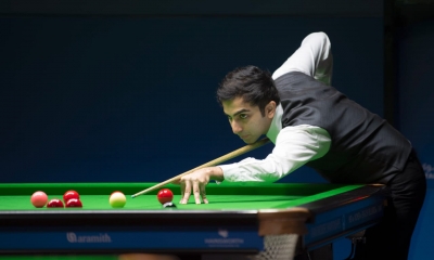  Asian Billiards: Advani, Damani, Shrikrishna Storm Into Semis Of 100-up Format-TeluguStop.com