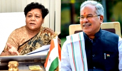 Baghel Masters The Art Of Keeping Differences With Guv Under Wraps Baghel Masters The Art Of Keeping Differences With Guv Under Wraps-TeluguStop.com