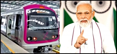  Cong Ridicules Pm's Scheduled Visit To Inaugurate Metro Line In B'luru-TeluguStop.com