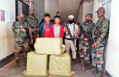  Drugs Worth Rs 55.86 Cr Smuggled From Myanmar Seized In Manipur-TeluguStop.com