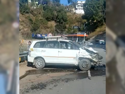  Five Pedestrians Crushed To Death In Himachal-TeluguStop.com