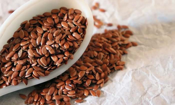  Do This With Flax Seeds Before Sleeping To Reduce Hair Fall, Flaxseeds, Flaxseed-TeluguStop.com