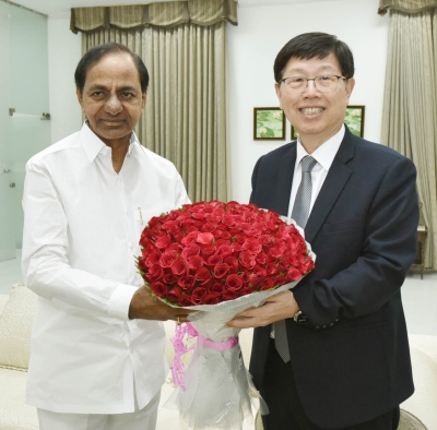  Foxconn Committed To Set Up Plant In Telangana, Ceo Tells Cm-TeluguStop.com