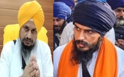  Fugitive Amritpal Asks Akal Takht Jathedar To Call Congregation Of Sikhs To Save-TeluguStop.com