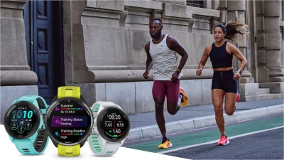  Garmin Unveils Next-gen Forerunner Smartwatches With Amoled Displays-TeluguStop.com
