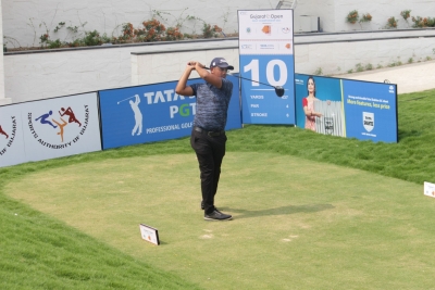  Gujarat Open Golf: Anshul Patel Shoots 67, Rises Into Joint Lead With Aman Raj I-TeluguStop.com