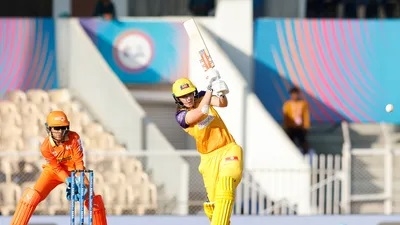  Harris, Mcgrath Shine As Up Warriorz Book Play-offs Berth With 3-wicket Win Over-TeluguStop.com