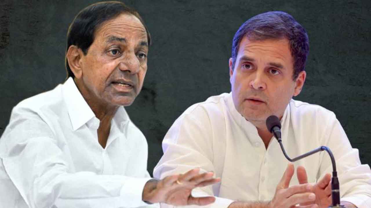  Rahul Gandhi’s Disqualification From Parliament, Kcr Attacks Modi-TeluguStop.com