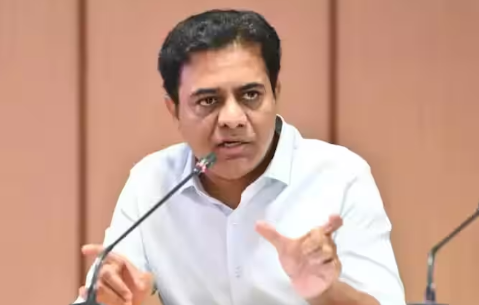  Telangana Is Seen As An Enemy Country... Minister Ktr Comments-TeluguStop.com