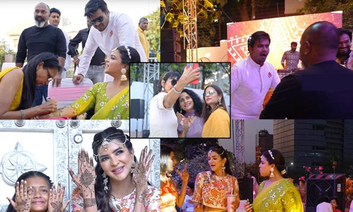  Manchu Manoj Mehandi Event On Manchu Laxmi Youtube Channel Details, Manchu Manoj-TeluguStop.com