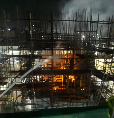  Minor Fire At Adani Group's Under-construction Data Centre In Noida-TeluguStop.com