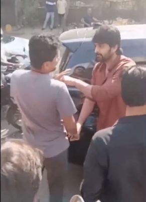  Naga Shaurya Becomes Real-life Hero As He Confronts Abusive Man-TeluguStop.com