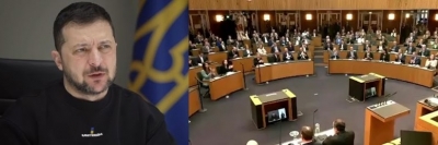  Over 20 Far-right Austrian Mps Walk Out Of Parliament During Zelensky's Speech-TeluguStop.com